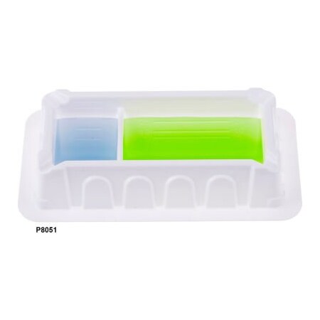 Mtc Bio MTC Bio Reservoir For Multi Channel Pipettes, Divided, 50 ml, Sterile, 5 Per Bag, 200 Pack P8051-5S